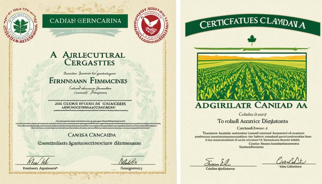 agricultural degrees Canada