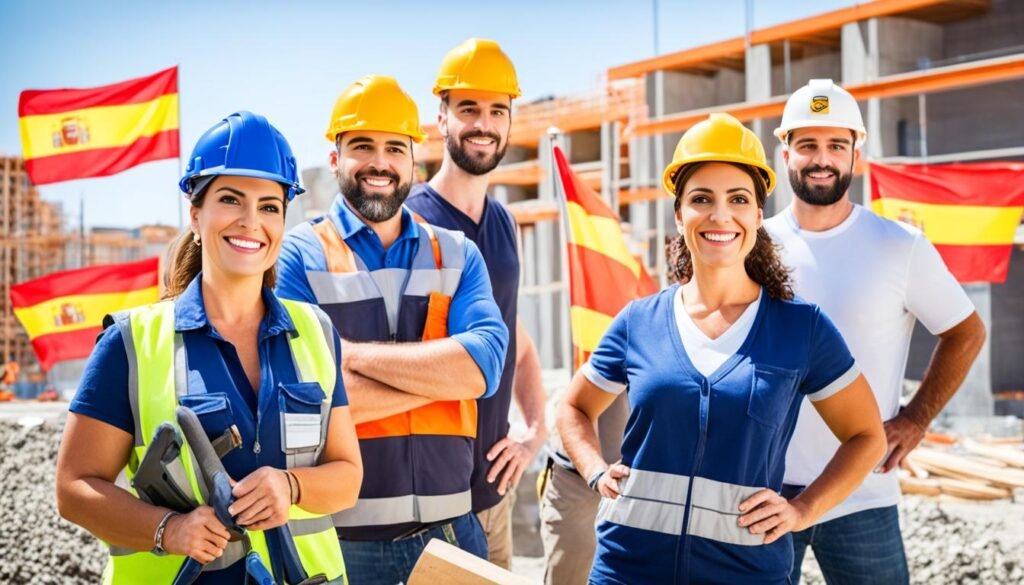 construction employment visas Spain