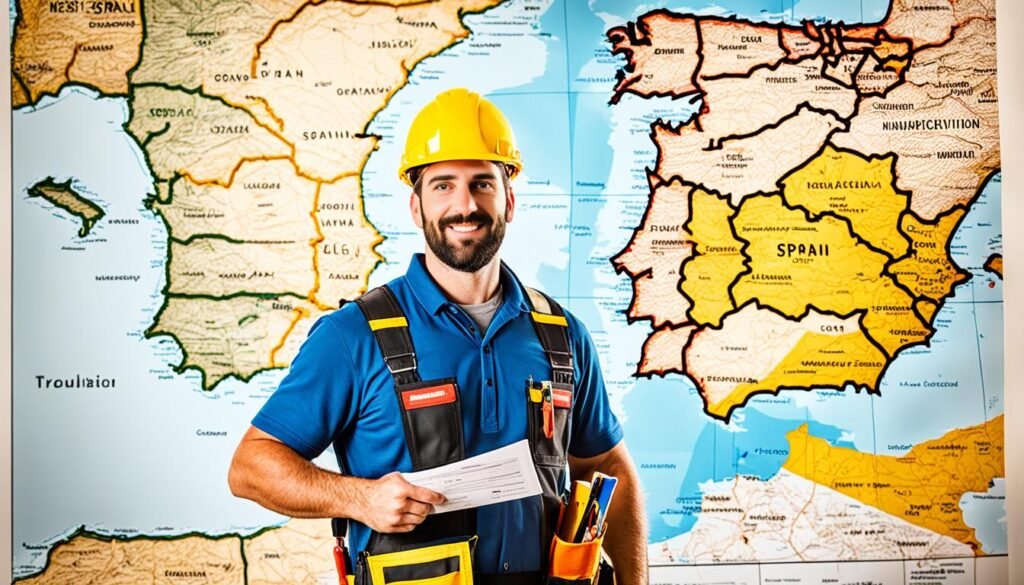 construction worker visa requirements Spain