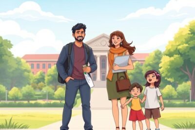 dependent visas for family of international students