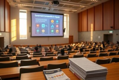 government scholarships available in spain